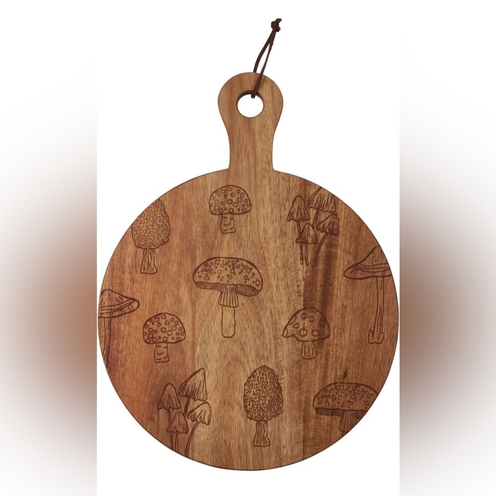 Primitives by Kathy Mushrooms Cutting Board